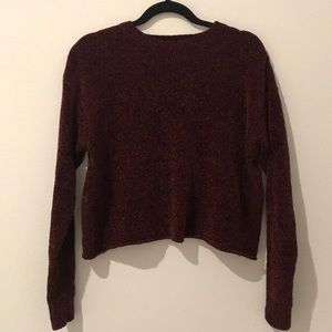 Z Supply Chenille Cropped Sweater